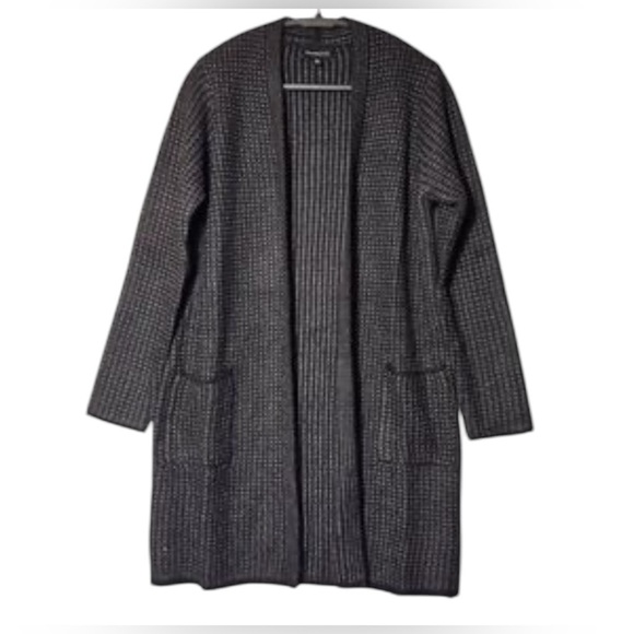 NWT Black and Gray Women's Cardigan Sweater XL Fortune & Ivy Stitch Fix brand - Picture 4 of 7